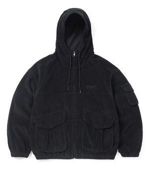 Corduroy Field Jacket Black