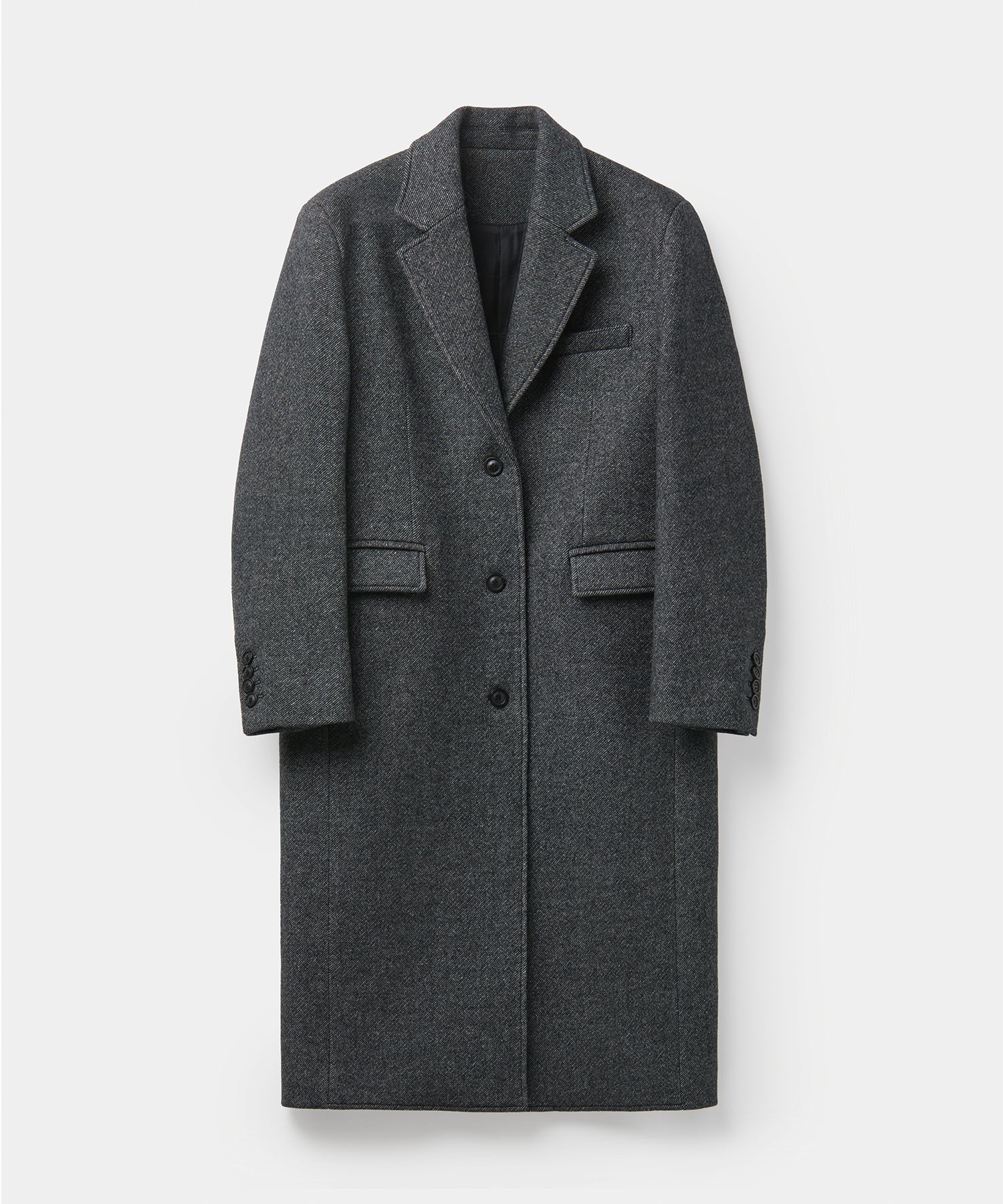 【COOR】 Twill wool cashmere blend single coat /追跡付 MUSINSA | COOR WOMEN Twill Wool Cashmere Blend Single Coat