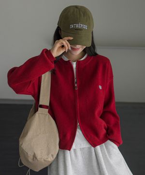 코스에그 자수 투웨이 니트집업 가디건_43CA1763