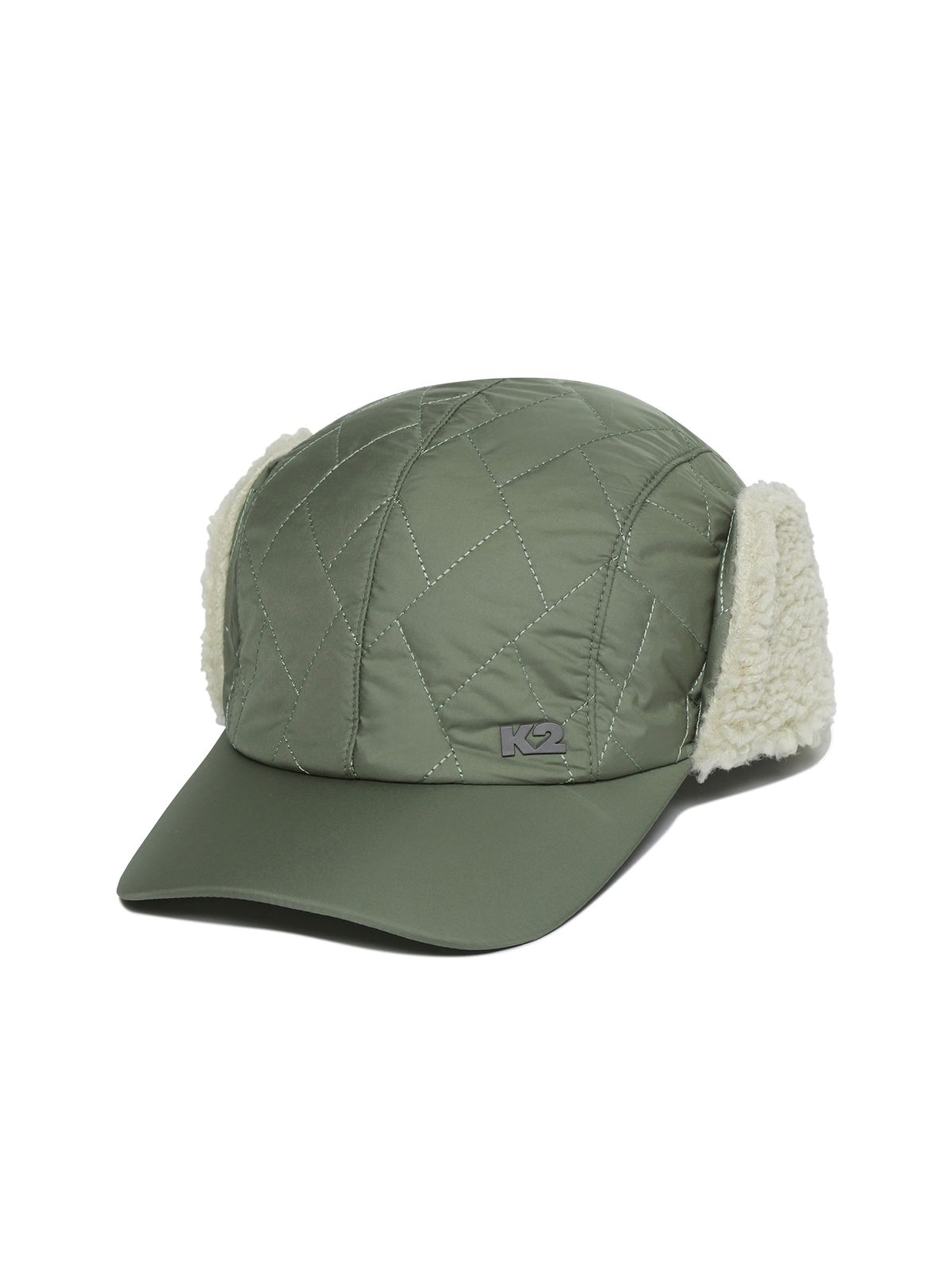 케이투(K2) 실크스타(SILKSTAR) 퀼팅 귀마개 캡_Khaki KUF24C56K7