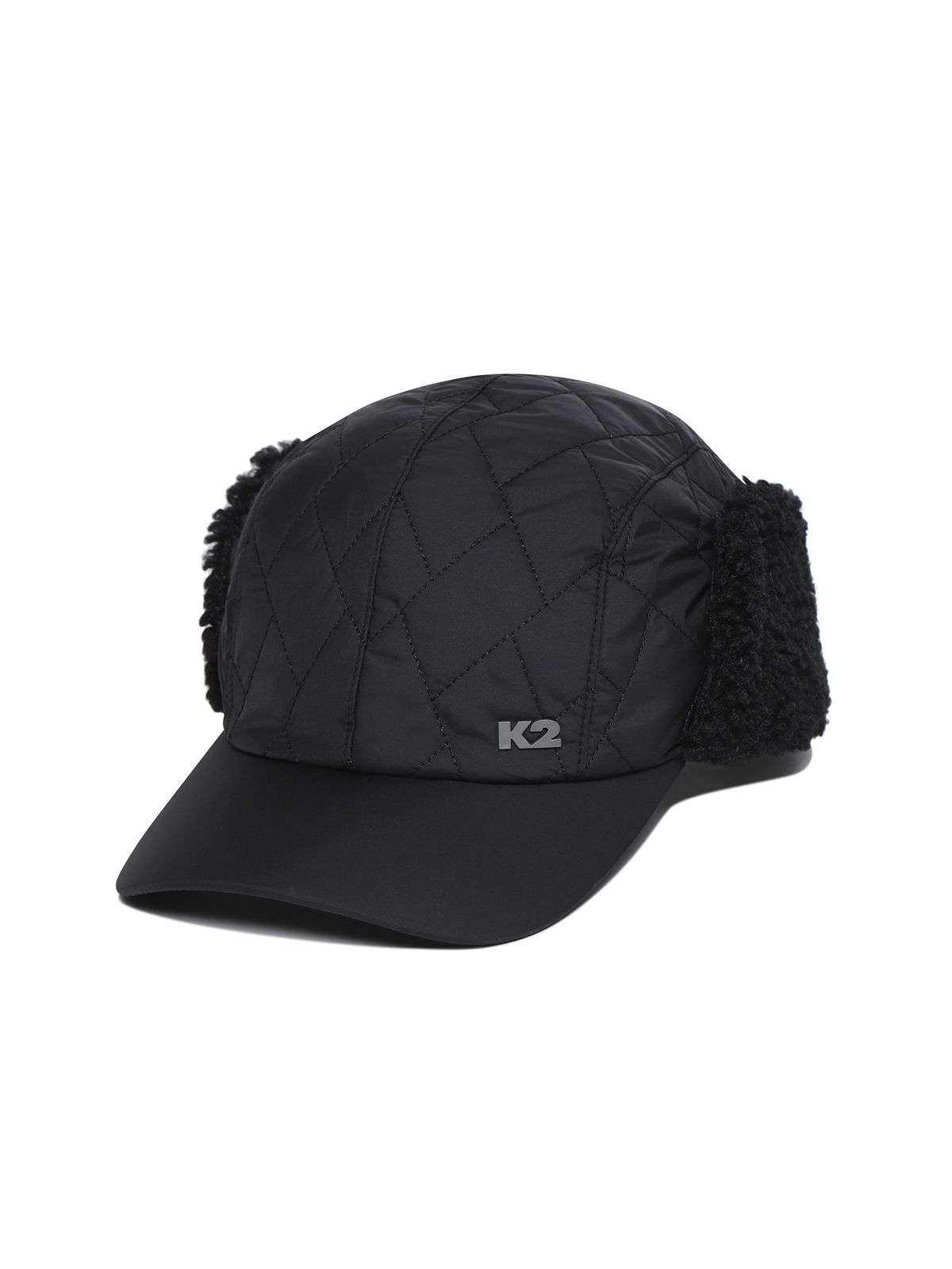 케이투(K2) 실크스타(SILKSTAR) 퀼팅 귀마개 캡_Black KUF24C56Z1