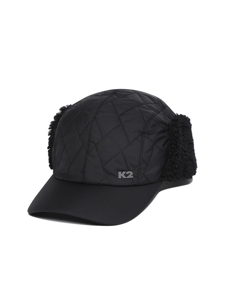 실크스타(SILKSTAR) 퀼팅 귀마개 캡_Black KUF24C56Z1