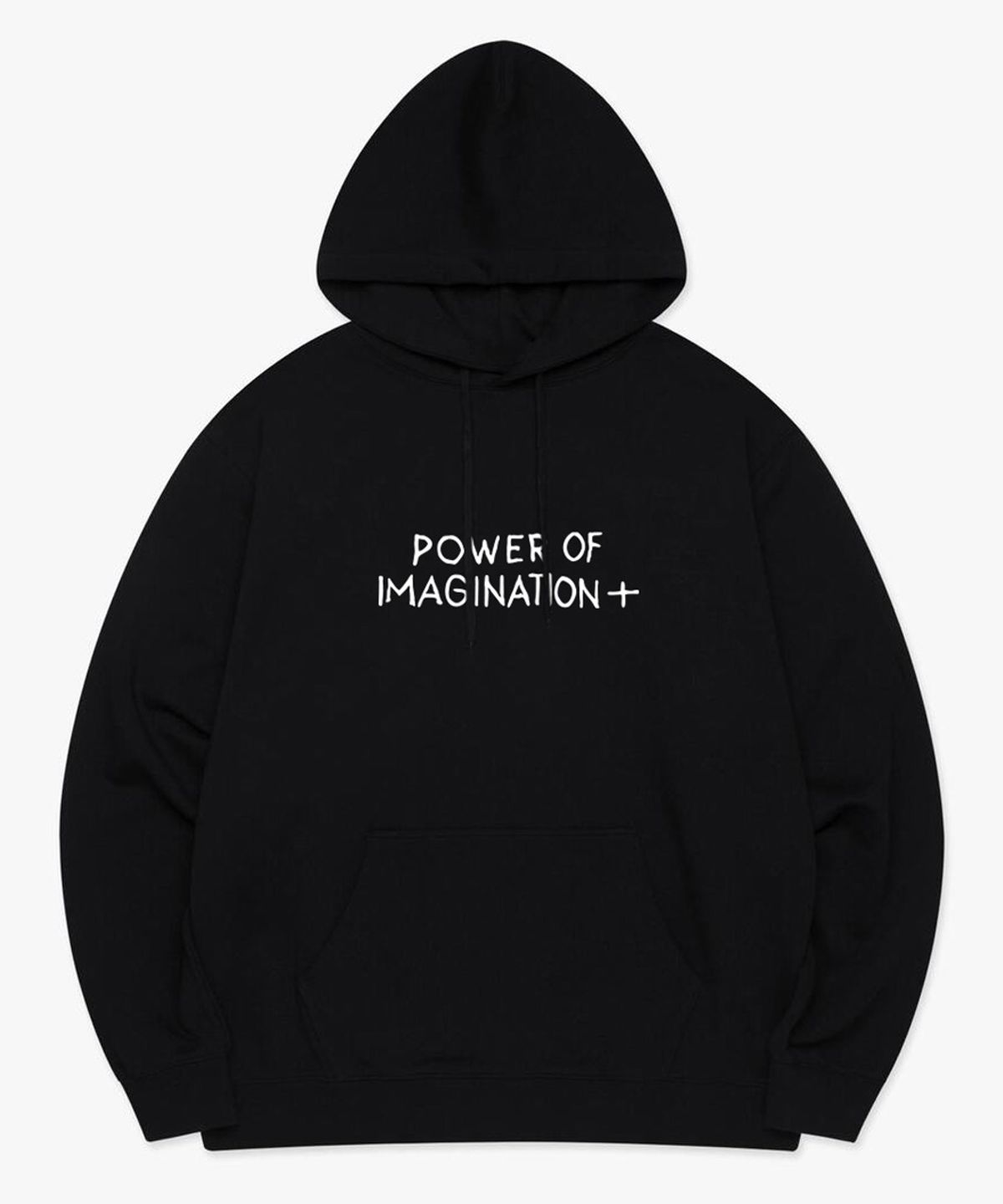 레이쿠(REIKU) RK power black hoodie 파워 블랙 후드티