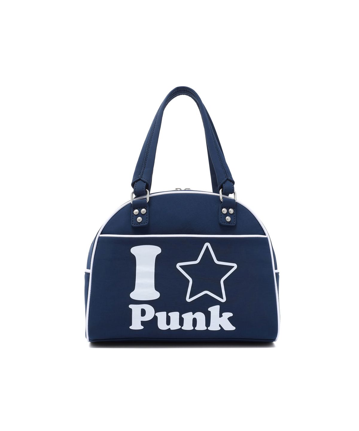 이스트쿤스트(ISTKUNST) I LOVE PUNK BOWLING BAG_NAVY(IK2EFMAB42A)