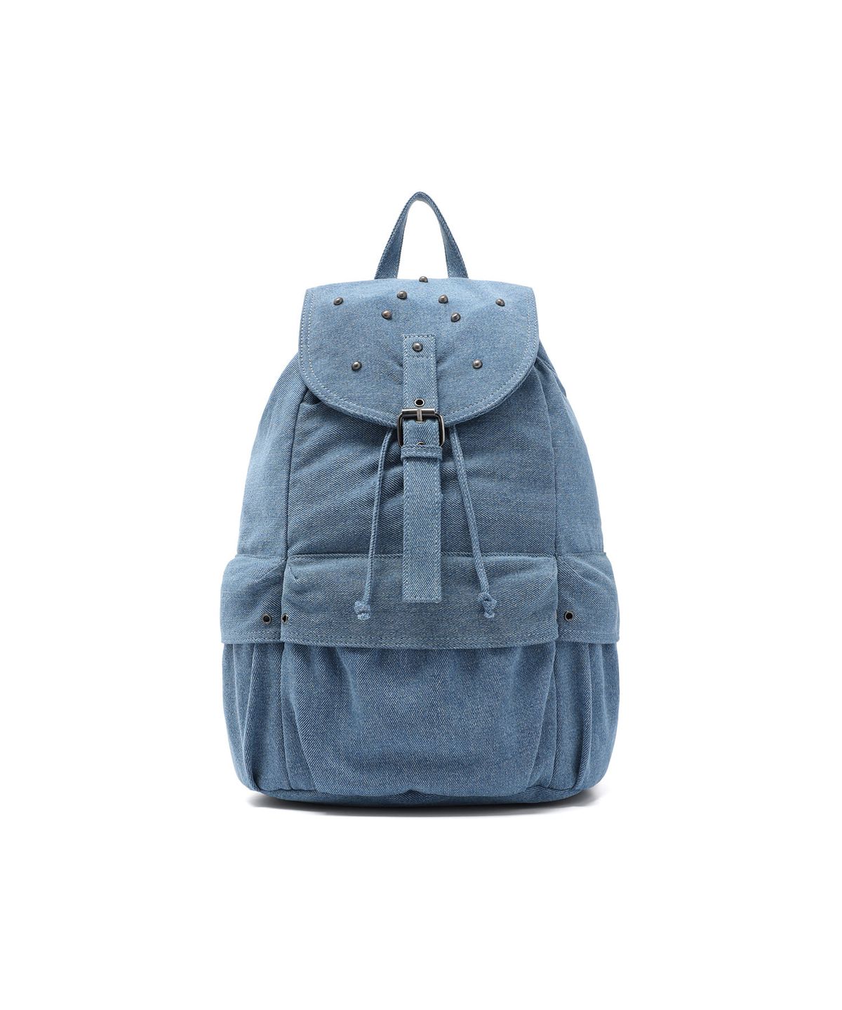 이스트쿤스트(ISTKUNST) DENIM STUD STRING BAG_BLUE(IK2EFMAB41A)