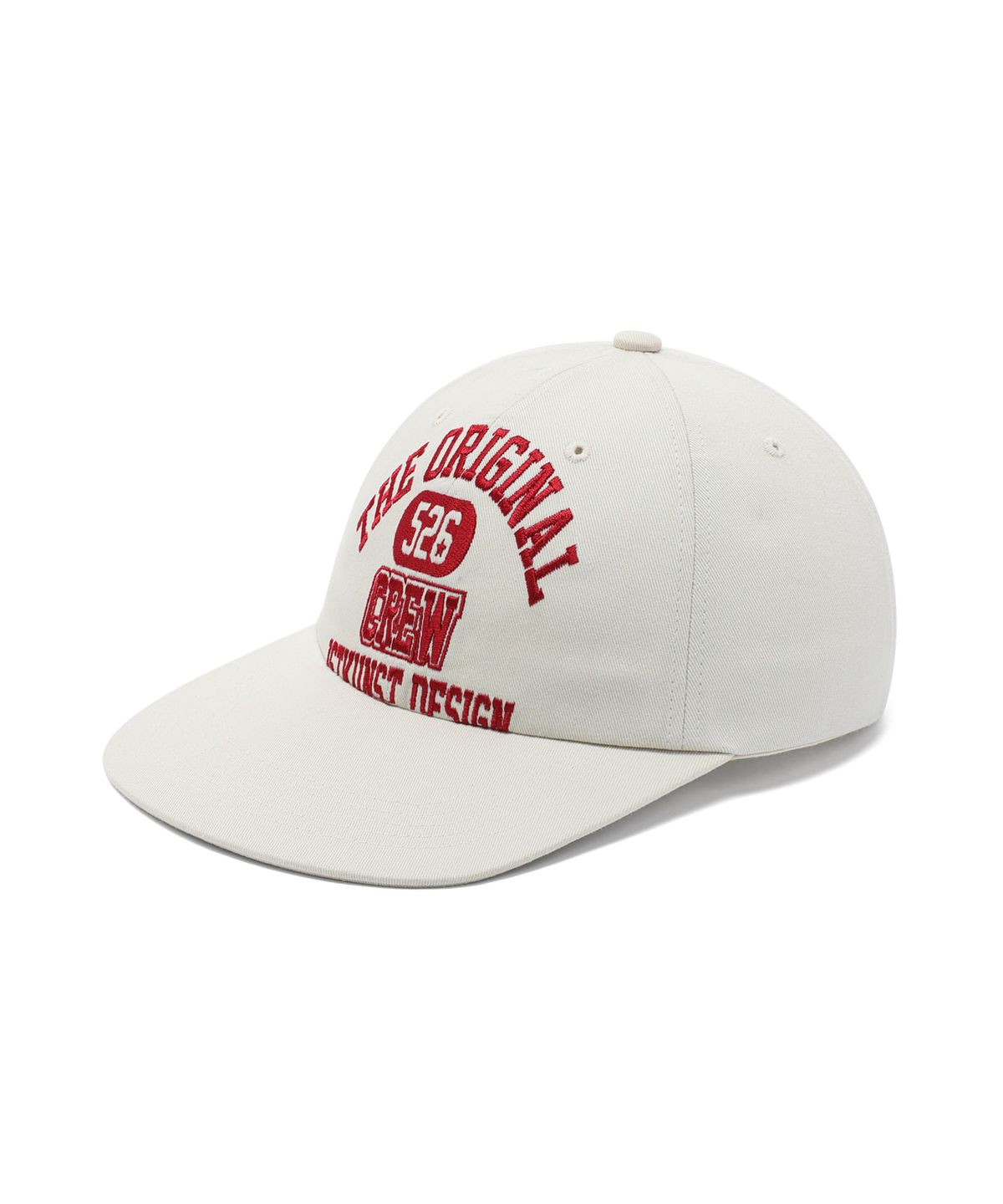 이스트쿤스트(ISTKUNST) COLLEGE LOGO CAP_IVORY(IK2EFMAB23A)