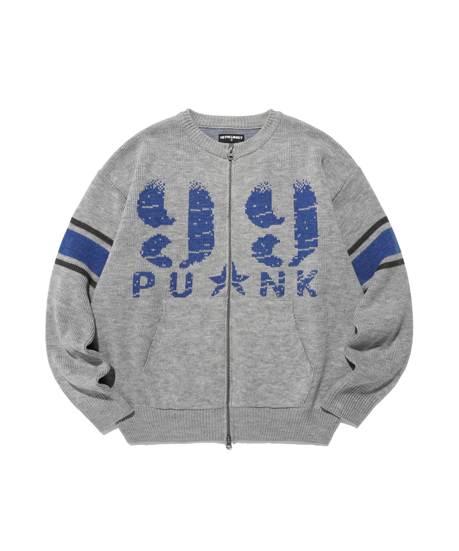 さらに100円引き◆ISTKUNST◆99 PUNK KNIT VARSITY ISTKUNST