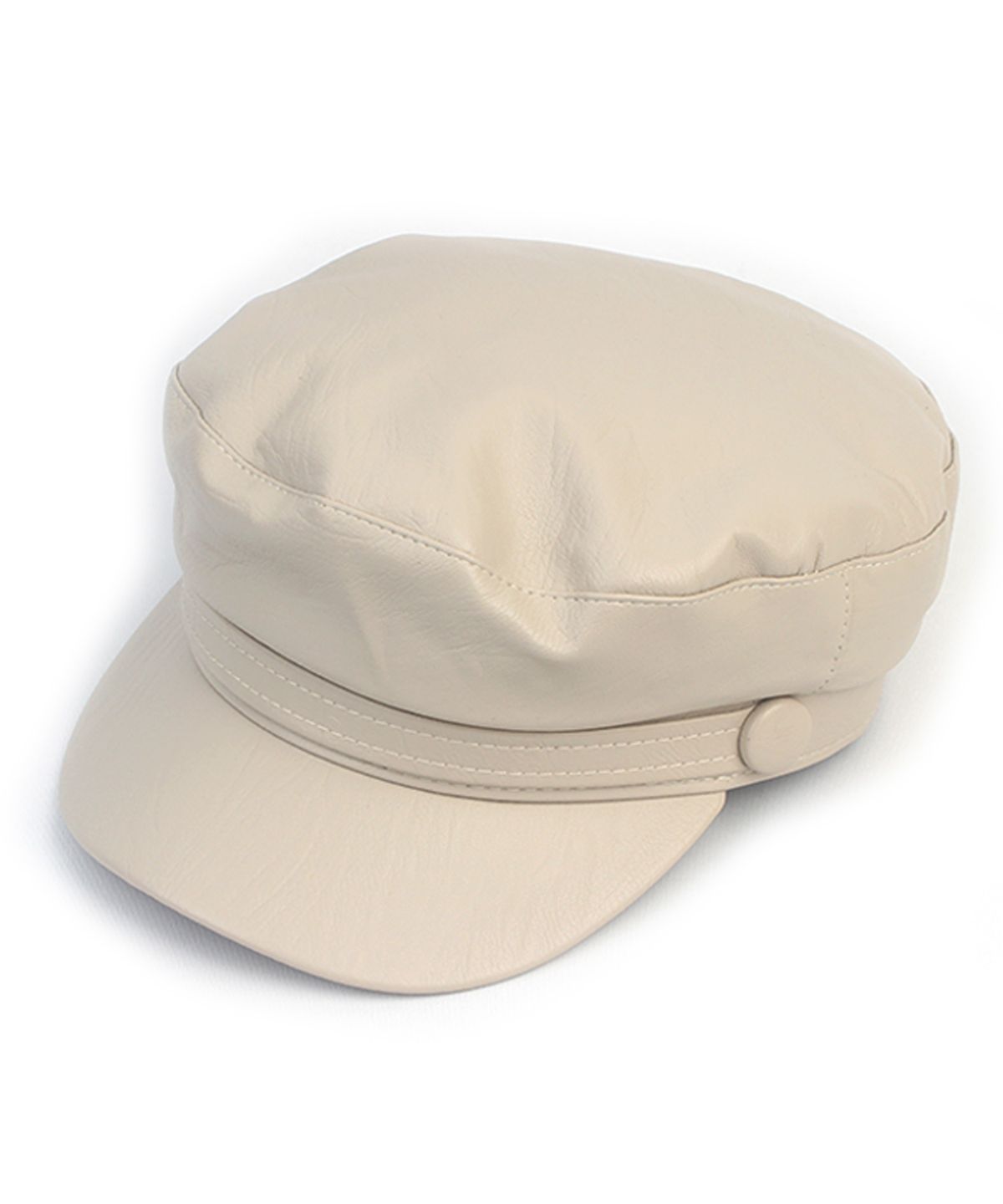 유니버셜 케미스트리(UNIVERSAL CHEMISTRY) Leather Line Ivory Marine Cap 마린캡