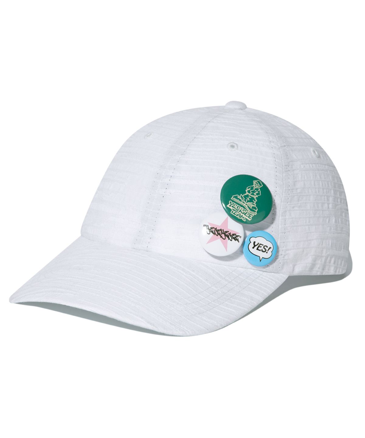 예스아이씨(YESEYESEE) Y.E.S Pin Cap White