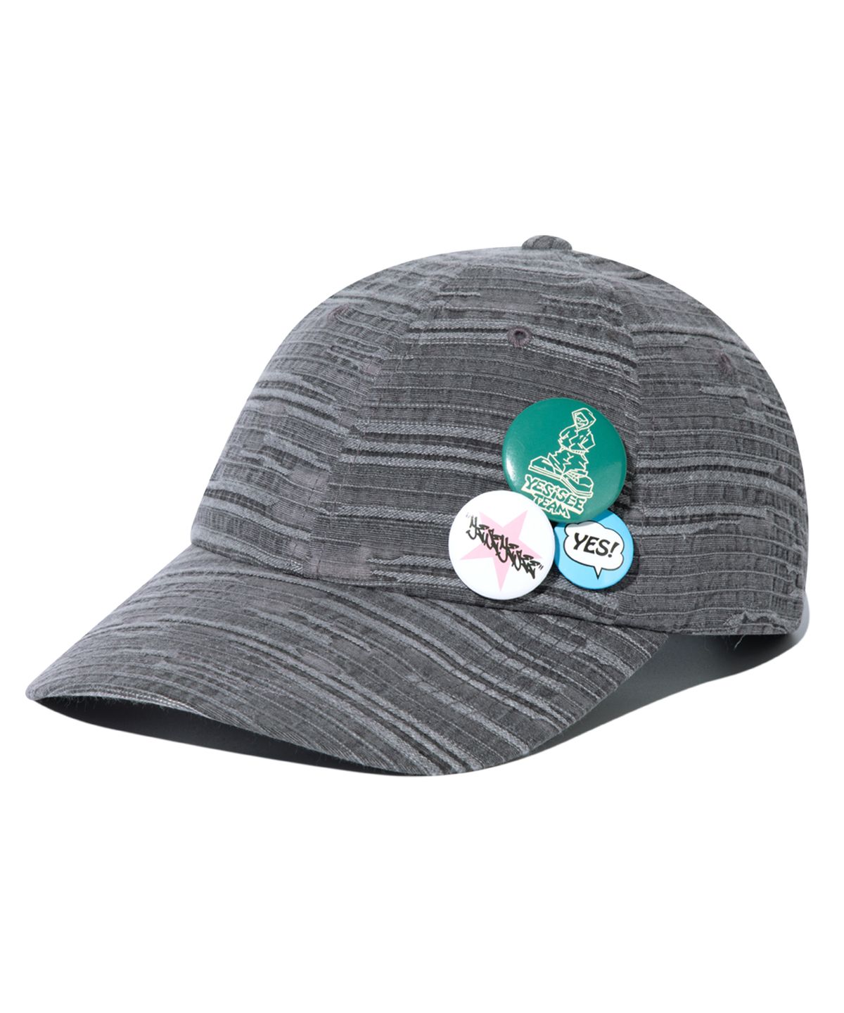 예스아이씨(YESEYESEE) Y.E.S Pin Cap Grey