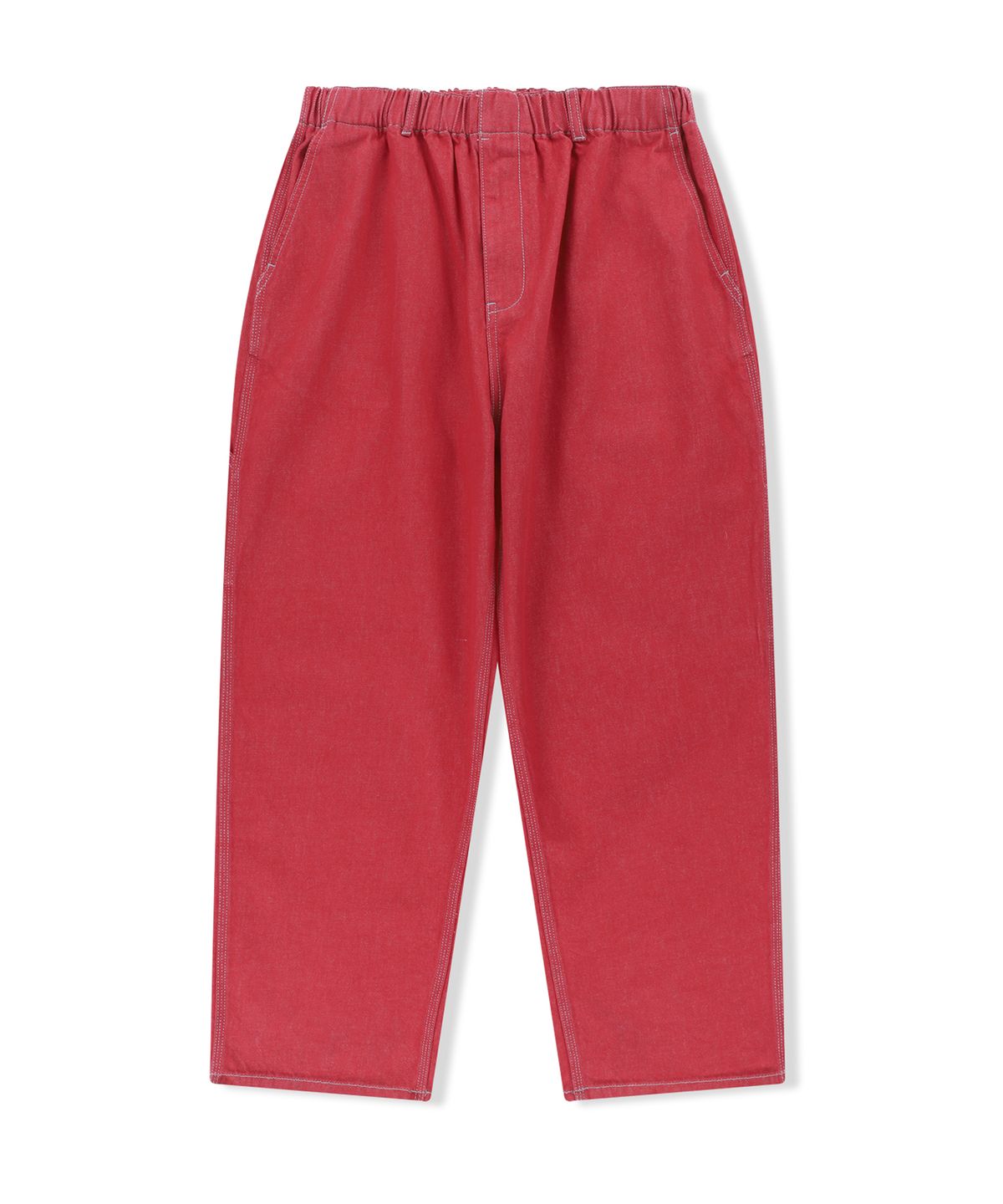 예스아이씨(YESEYESEE) Iconic Work Pants Red
