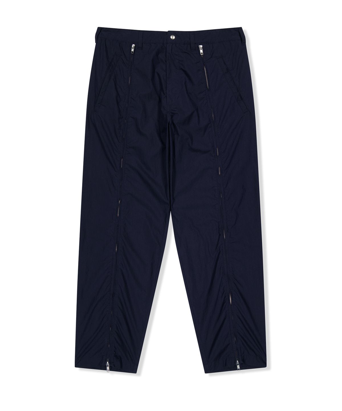 예스아이씨(YESEYESEE) CN Vertical Zip Pants Dark Navy