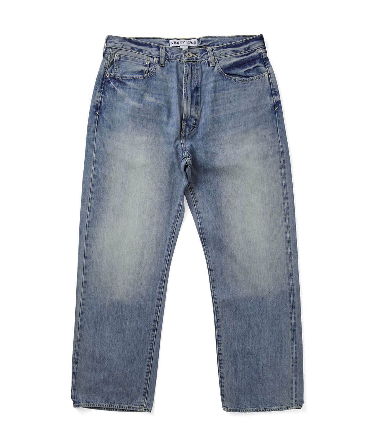 예스아이씨(YESEYESEE) Standard Denim Pants Light Indigo