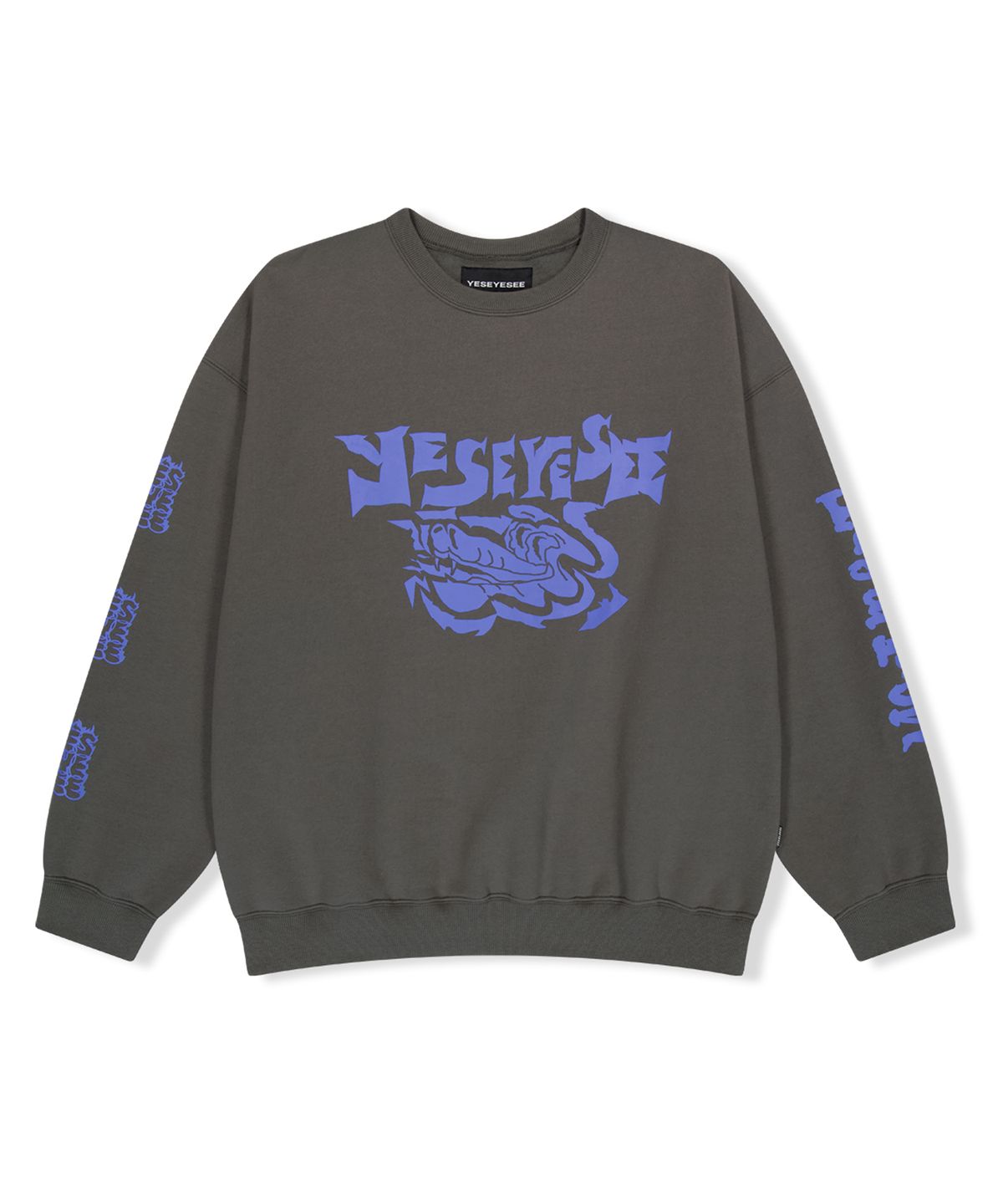 예스아이씨(YESEYESEE) Y.E.S Python Sweatshirt Cocoa