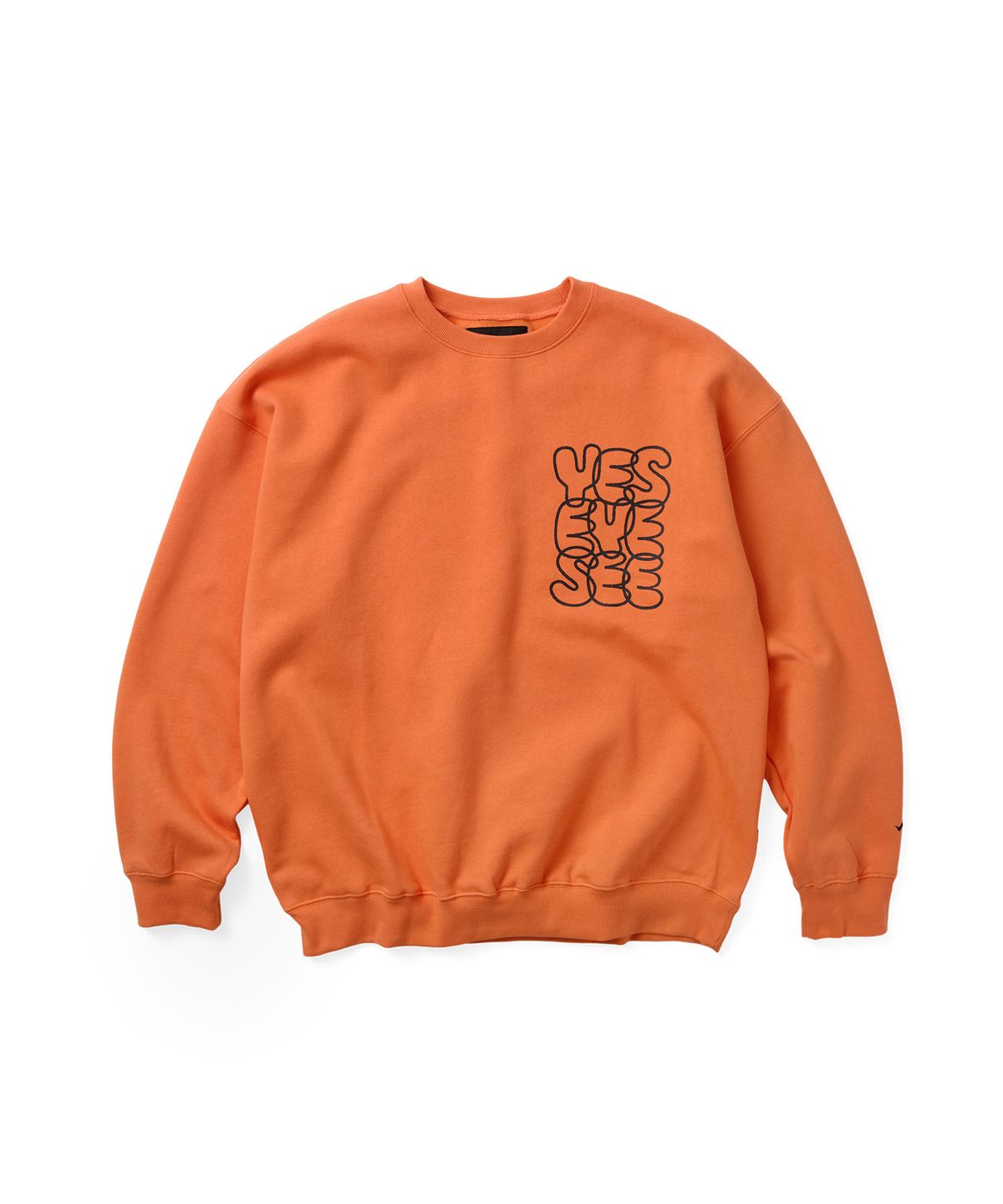 예스아이씨(YESEYESEE) C-Logo Sweatshirt Orange