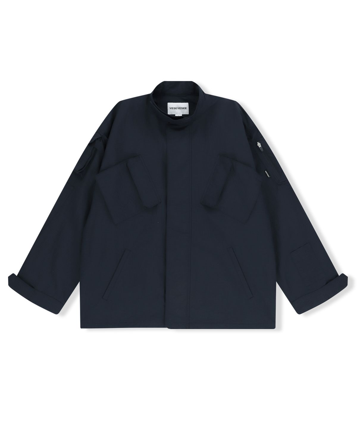 예스아이씨(YESEYESEE) Utility Field Jacket Navy