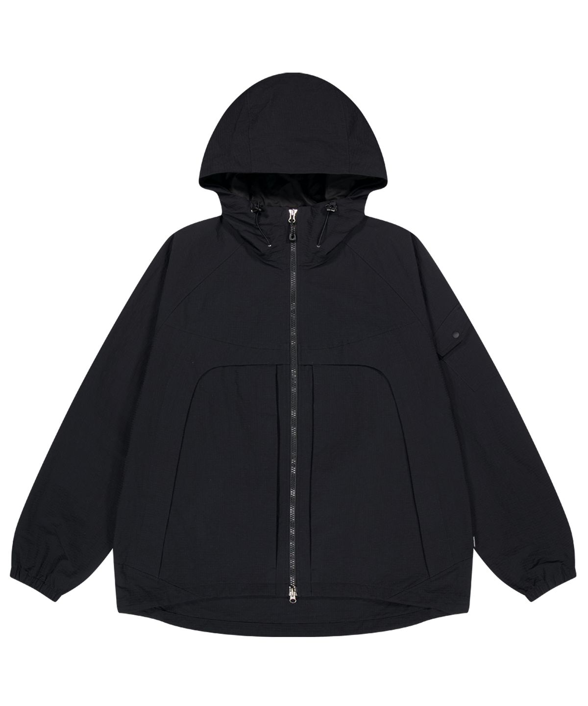 예스아이씨(YESEYESEE) Zephyros Windbreaker Black