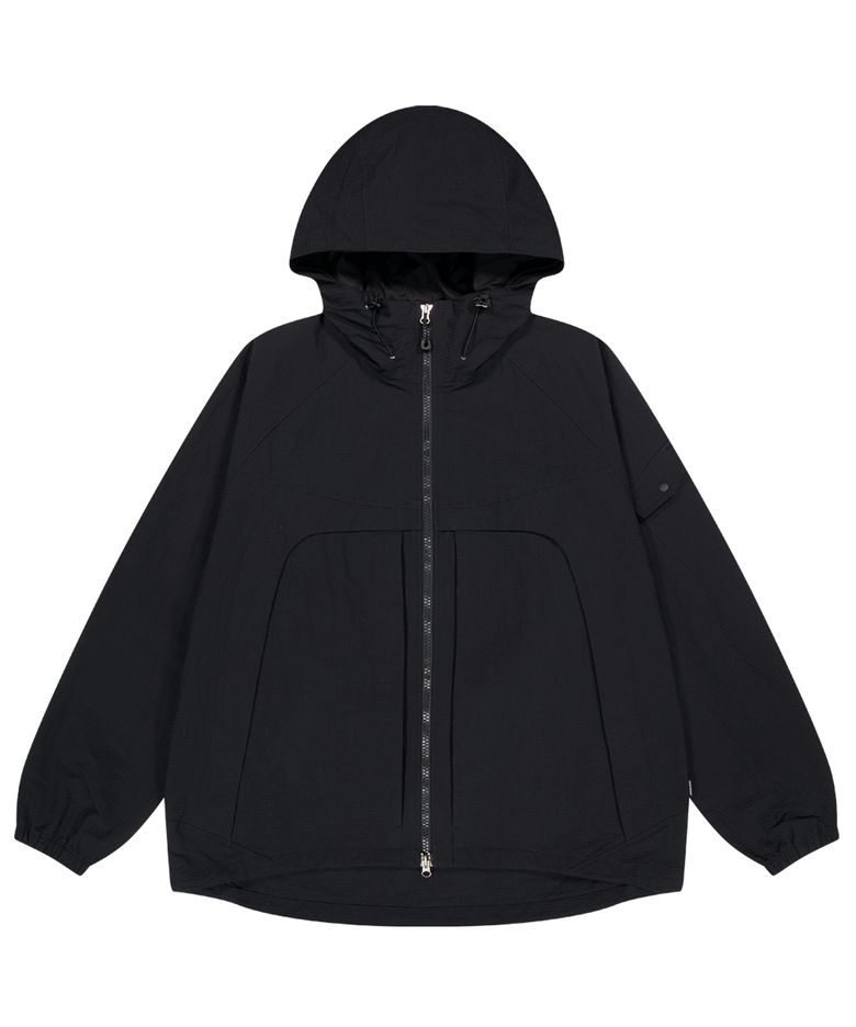 Zephyros Windbreaker Black