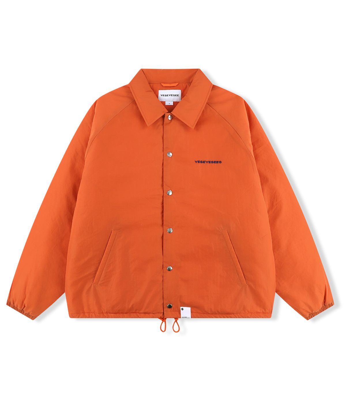 예스아이씨(YESEYESEE) Lined Stout Coach Jacket Orange