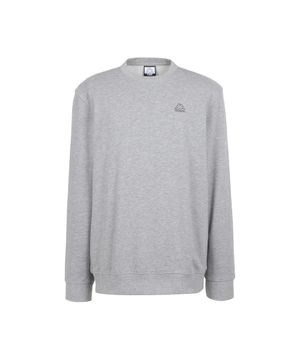 베이직 맨투맨 유니 멜란지그레이