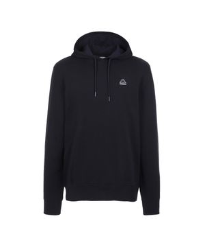 베이직 후드티 유니 네이비