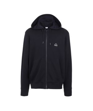 베이직 후드집업 유니 네이비