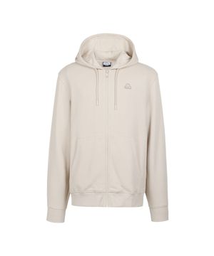 베이직 후드집업 유니 아이보리