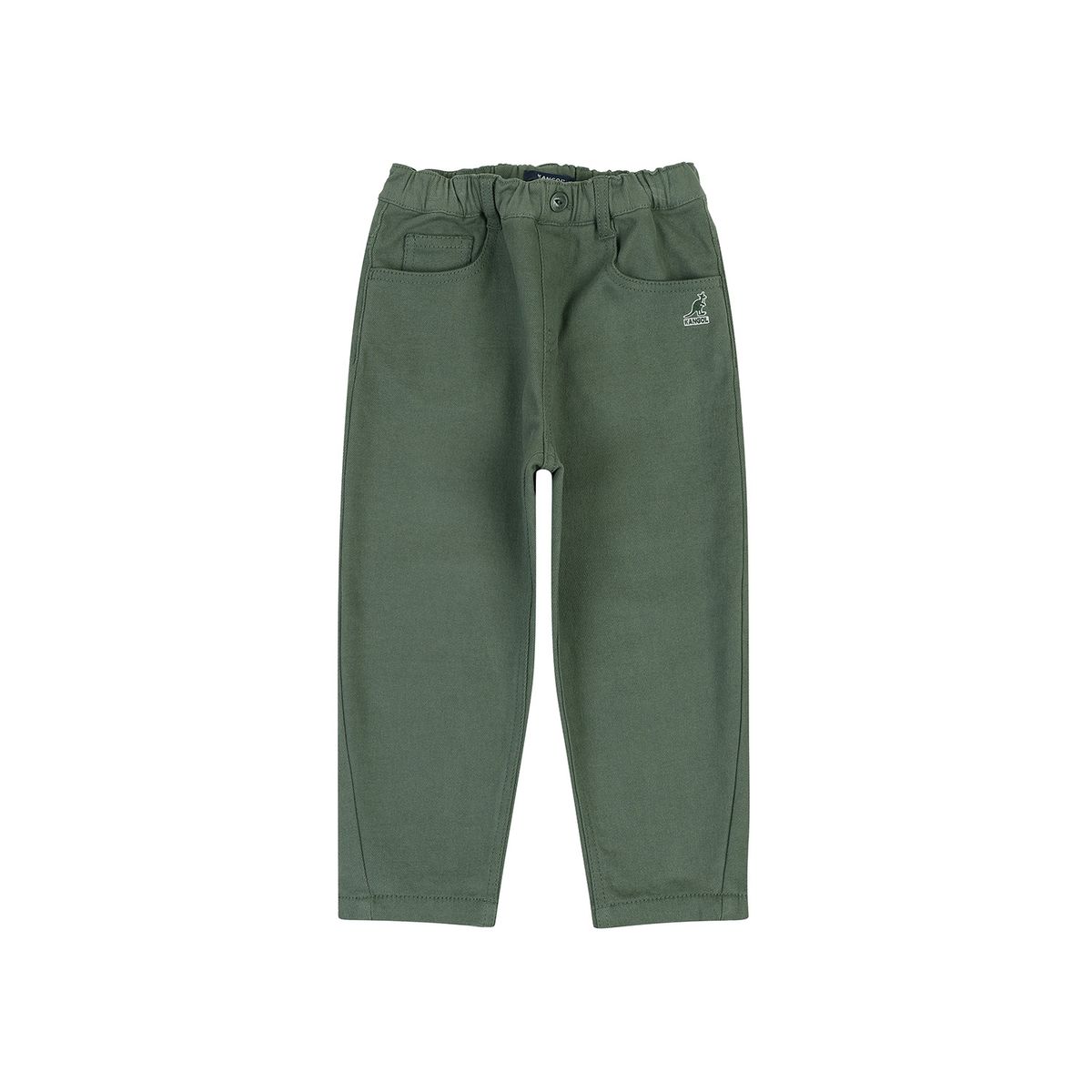 캉골키즈(KANGOL KIDS) 면스판 브러시드 팬츠 QD 0004 카키