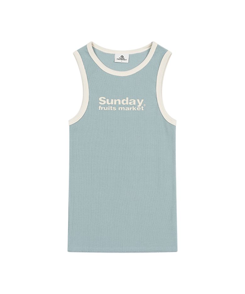 W)SUNDAY MARKET SLEEVELESS MINT