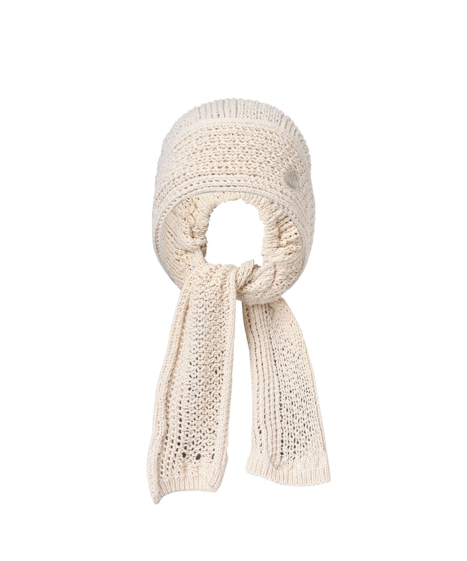 MUSINSA | COYSEIO SCARF HAT BEIGE