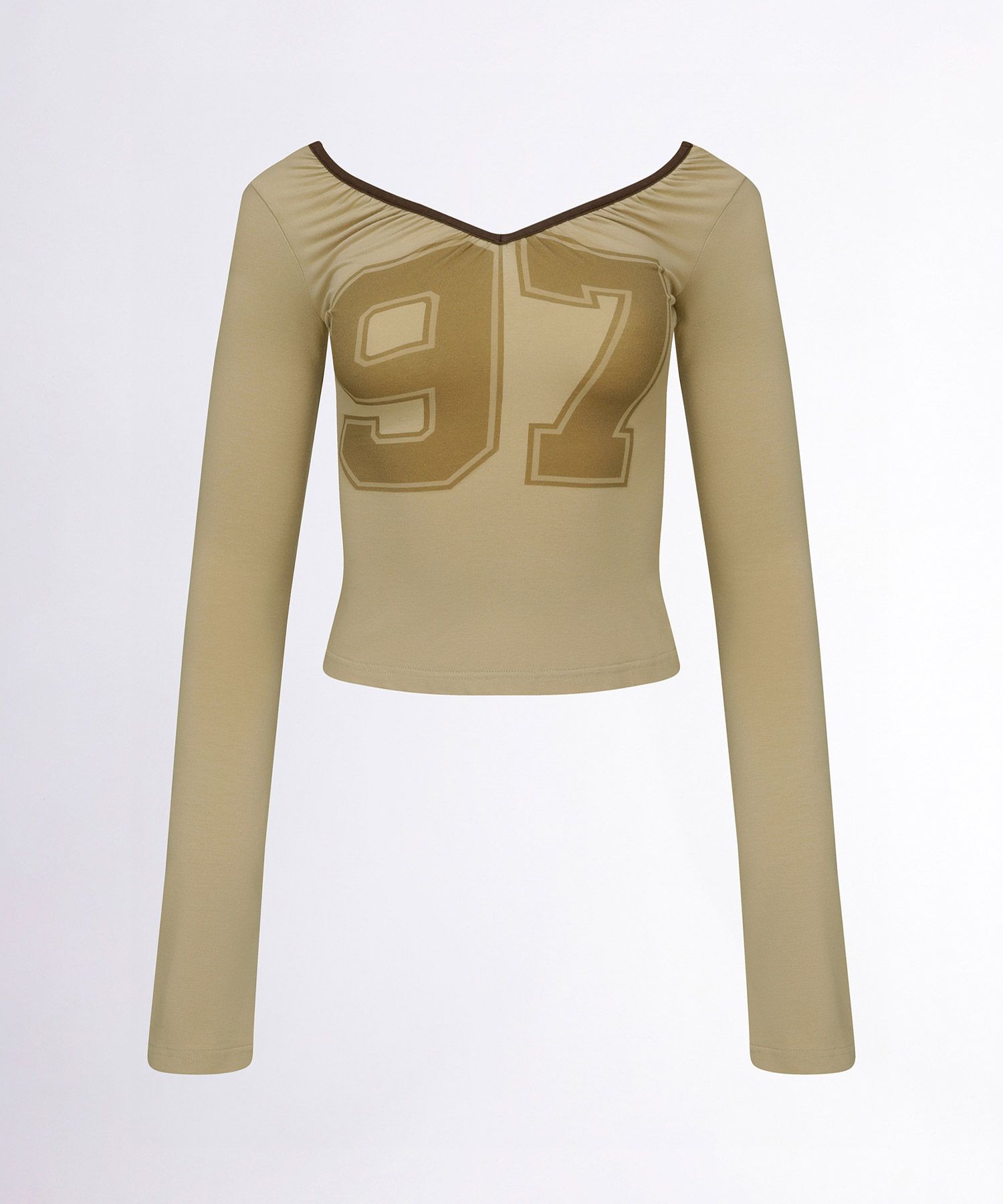 MUSINSA | SCULPTOR Scoop Back Strap Top Dirty Butter
