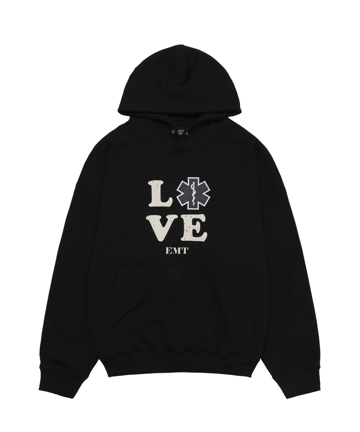 아이아우어(IOUWER) (-er Series)EMT hoodie black