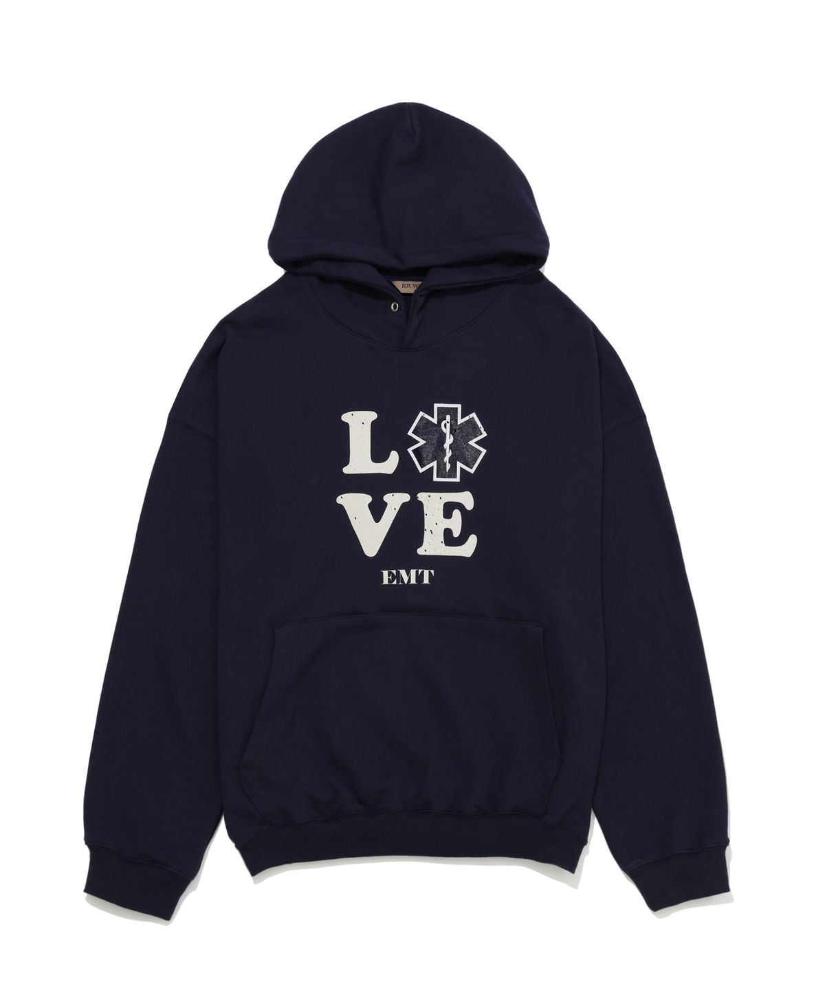 아이아우어(IOUWER) (-er Series)EMT hoodie navy