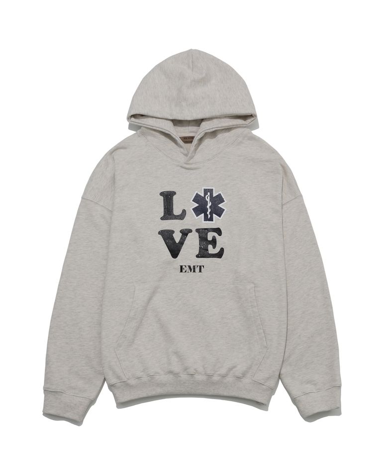 (-er Series)EMT hoodie 1% melange