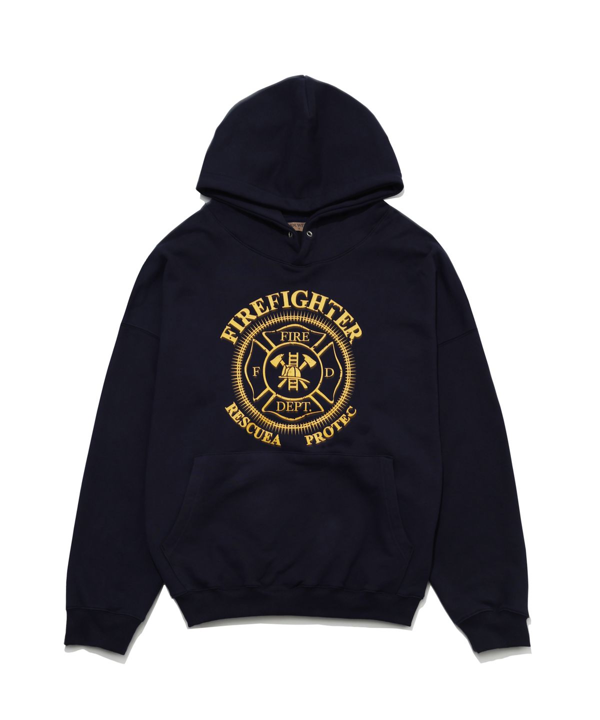 아이아우어(IOUWER) (-er Series)Firefighter hoodie navy
