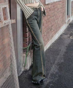 빈티지 부츠컷 데님 팬츠