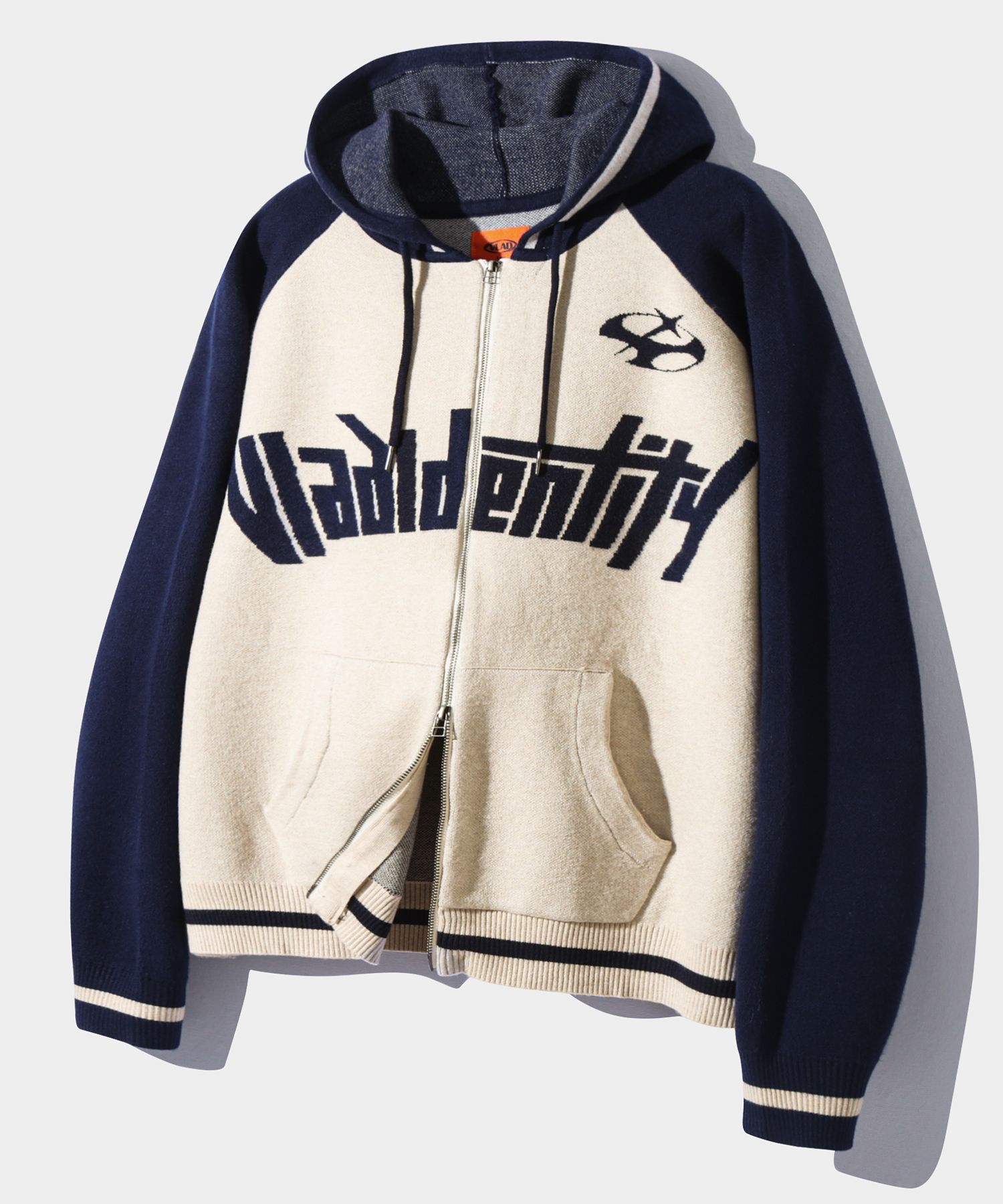 ★DIMITRI BLACK★ VLAD TYPEB Artwork Embroidery Hood Zip-up Knitwear - 디미트리블랙 (DIMITRIBLACK)