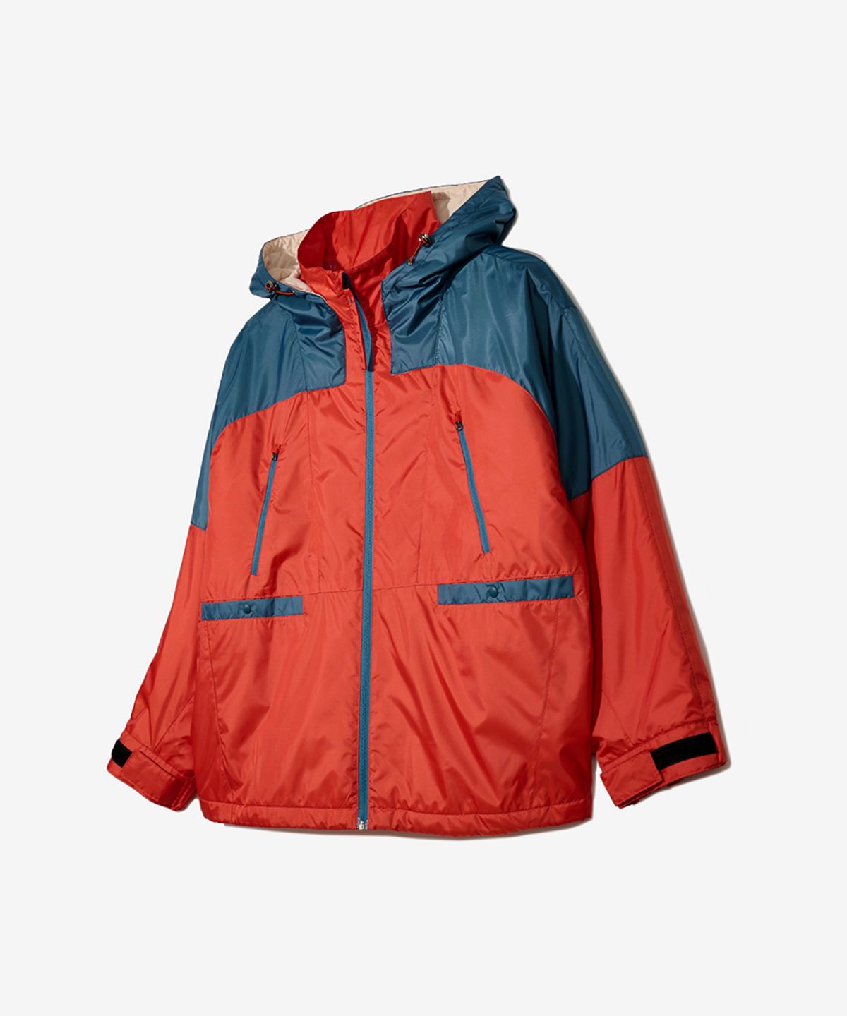 논타입(NONTYPE) COLOR BLOCKED JUMPER (RED)