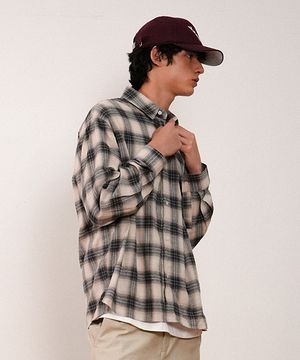 CHECK SHIRTS - IVORY