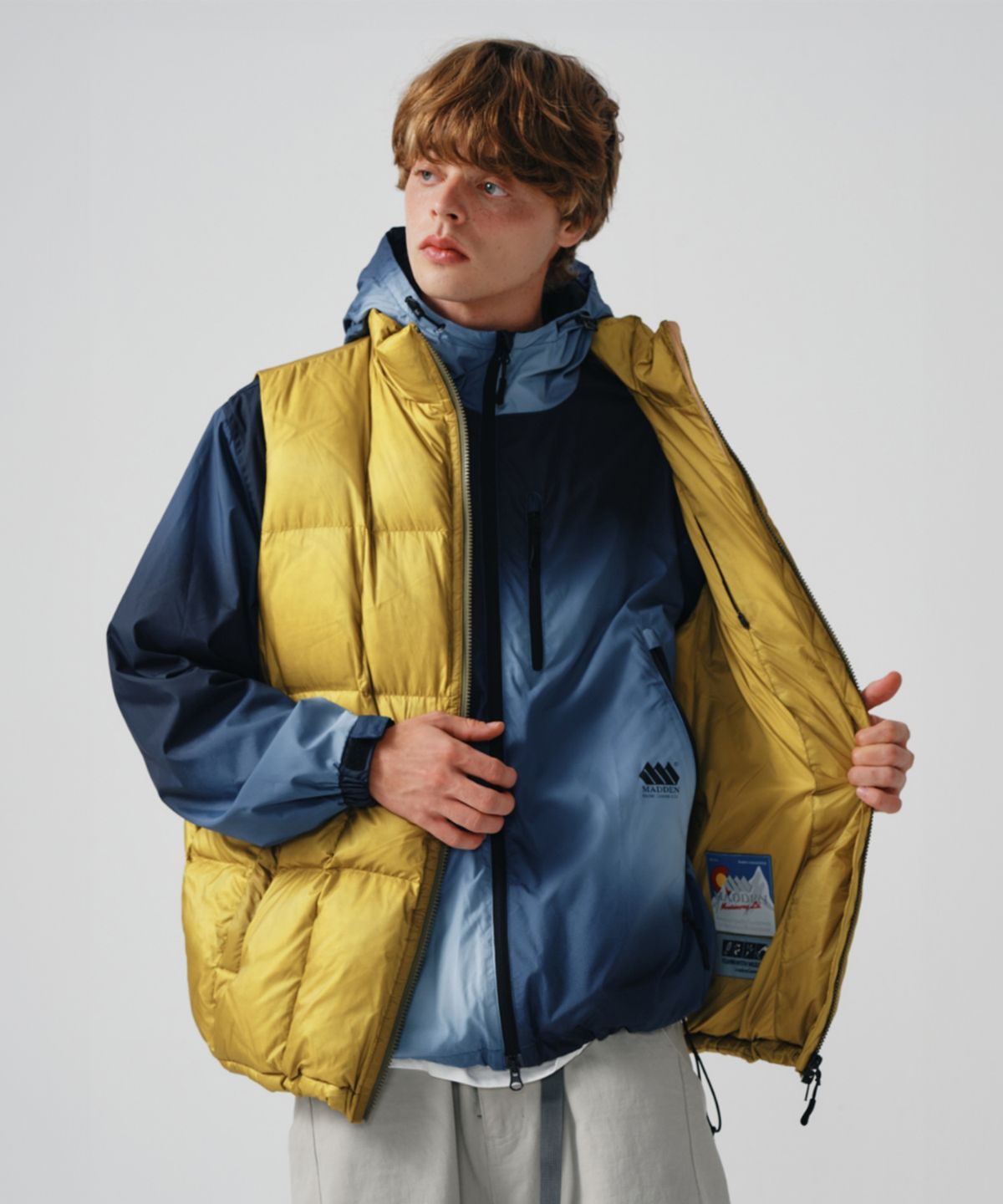 매든(MADDEN) YOSEMITE PUFFER VEST GREEN