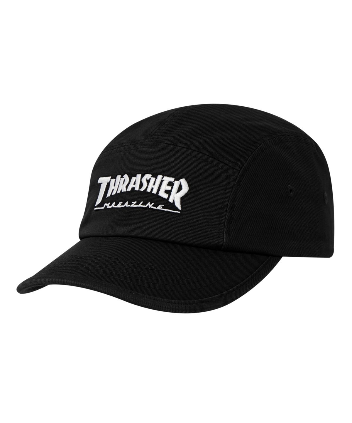 트레셔(THRASHER) 매거진 로고 코튼 캠프캡 블랙