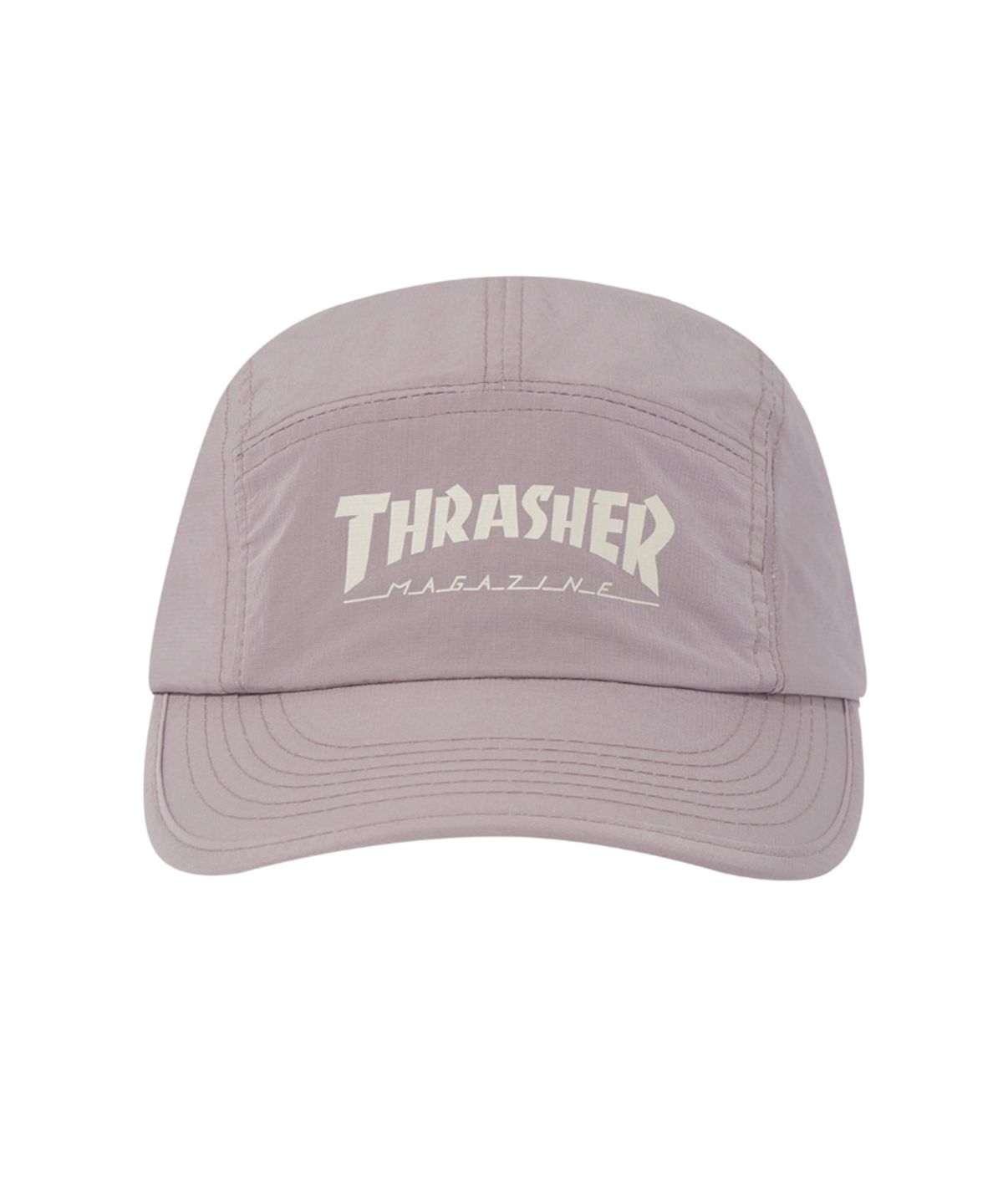 트레셔(THRASHER) 매거진 로고 캠프캡 핑크