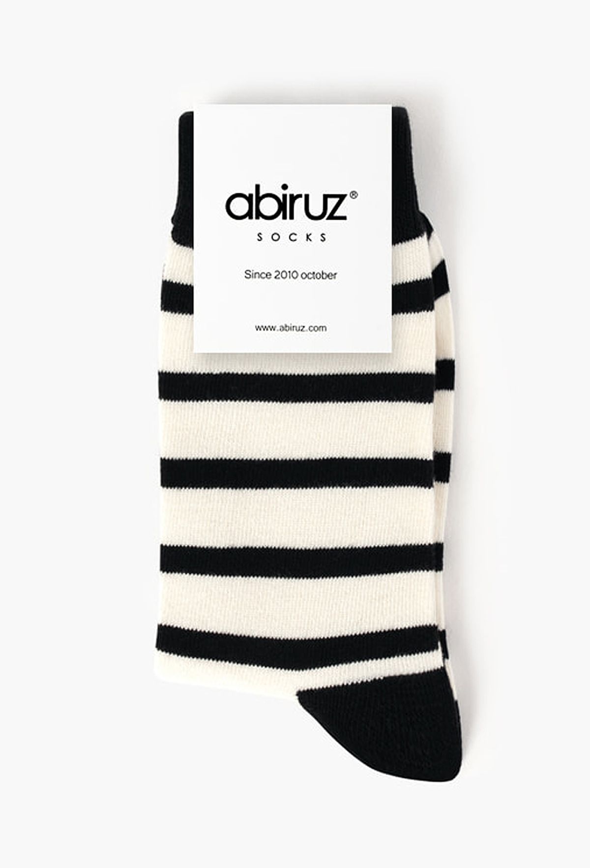 아비루즈(ABIRUZ) 여성용 쿠앤크 링 스트라이프 발목양말 UNI62HM