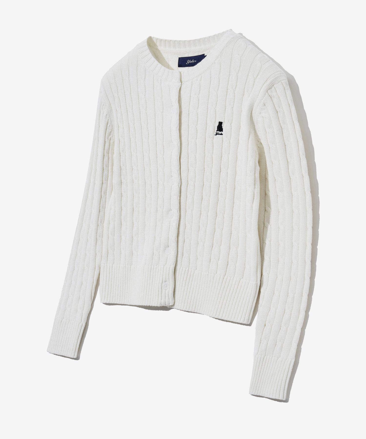☆YALE☆ COMFORT COOL ROUND KNIT IVORY YEM1KT109AIV MUSINSA | YALE Comfort Cool Round Short Sleeve Knit Ivory