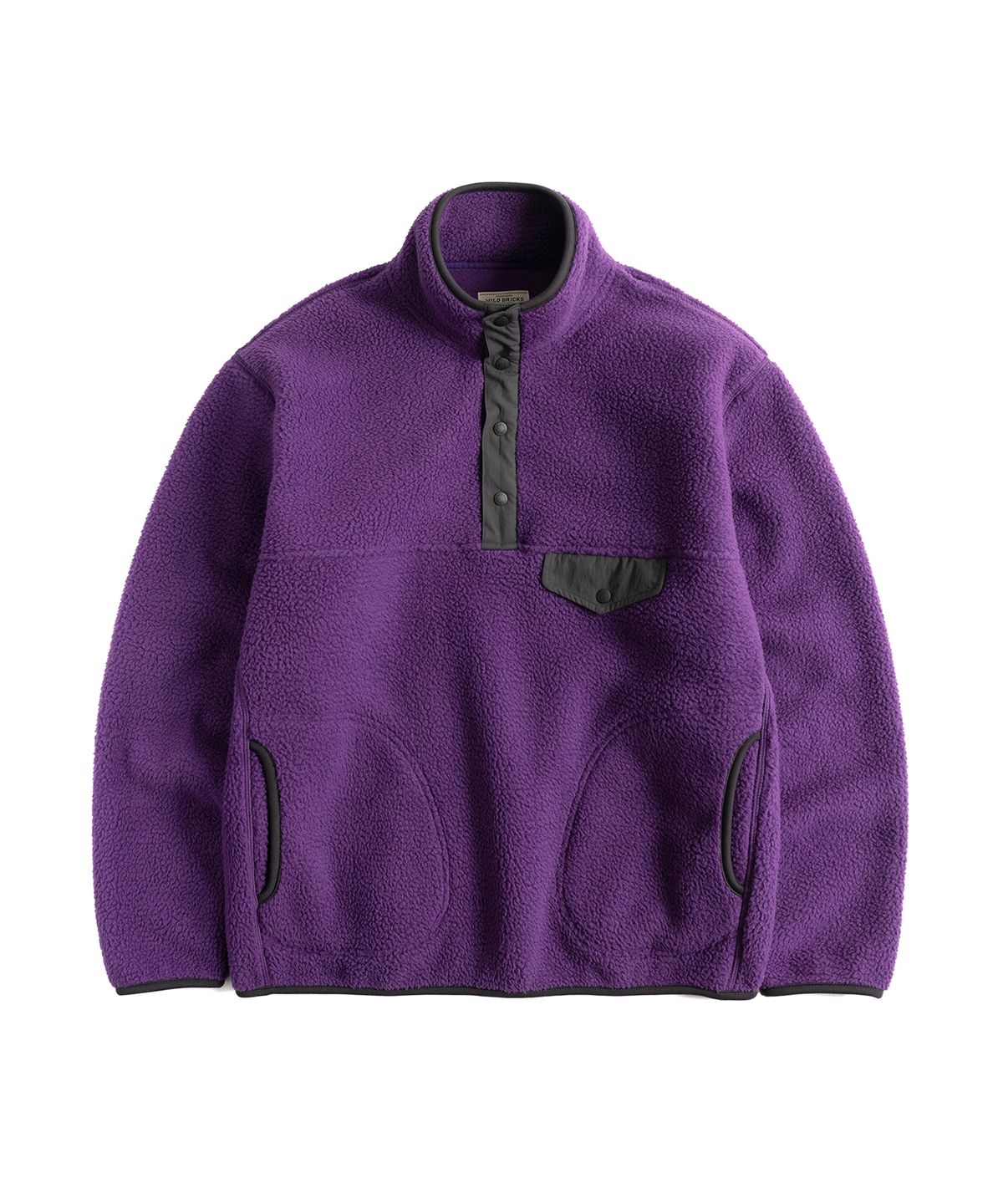 와일드 브릭스(WILD BRICKS) WB FLEECE PULLOVER (purple)