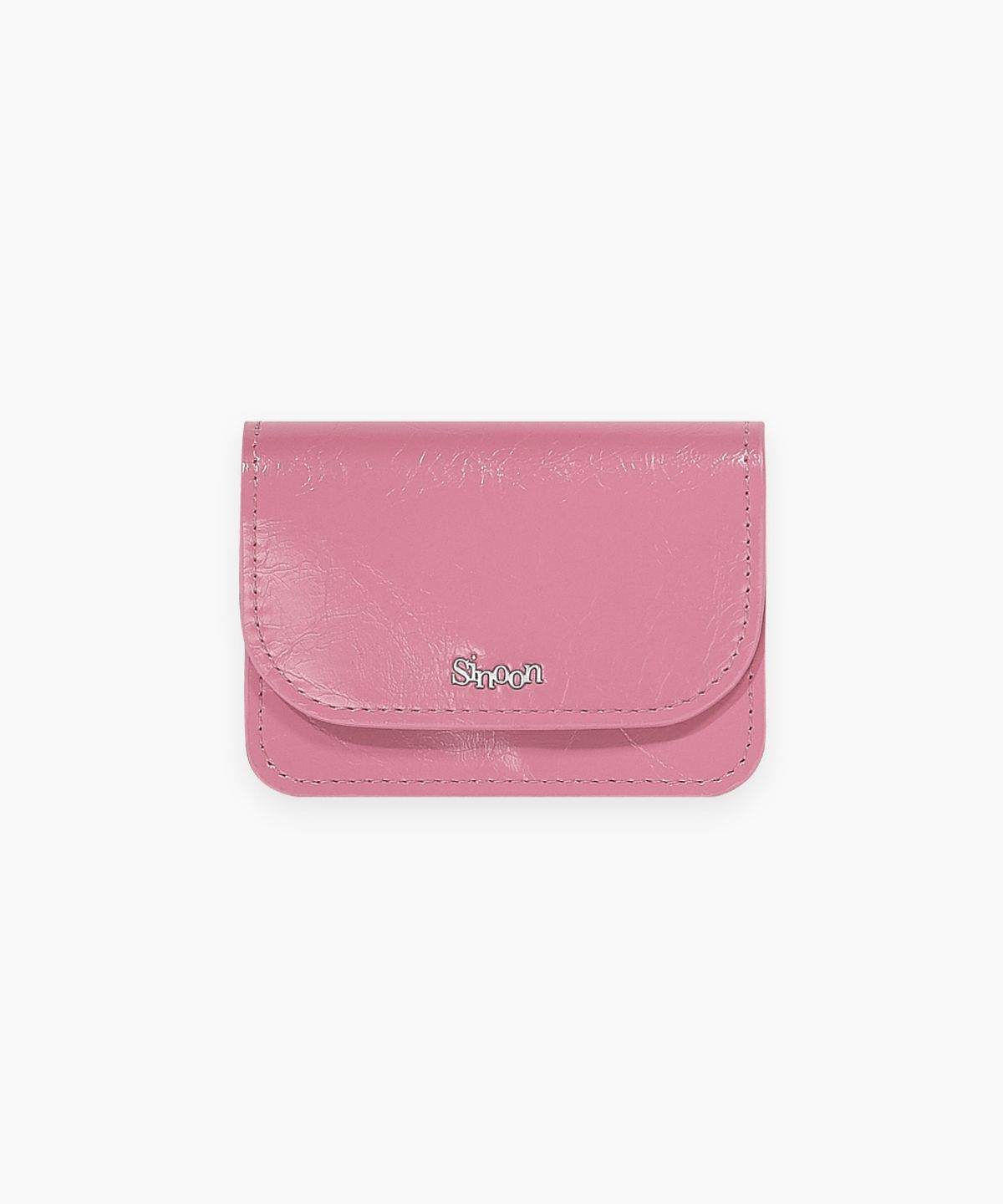 시눈(SINOON) Sinoon Logo Card Wallet (Pink)