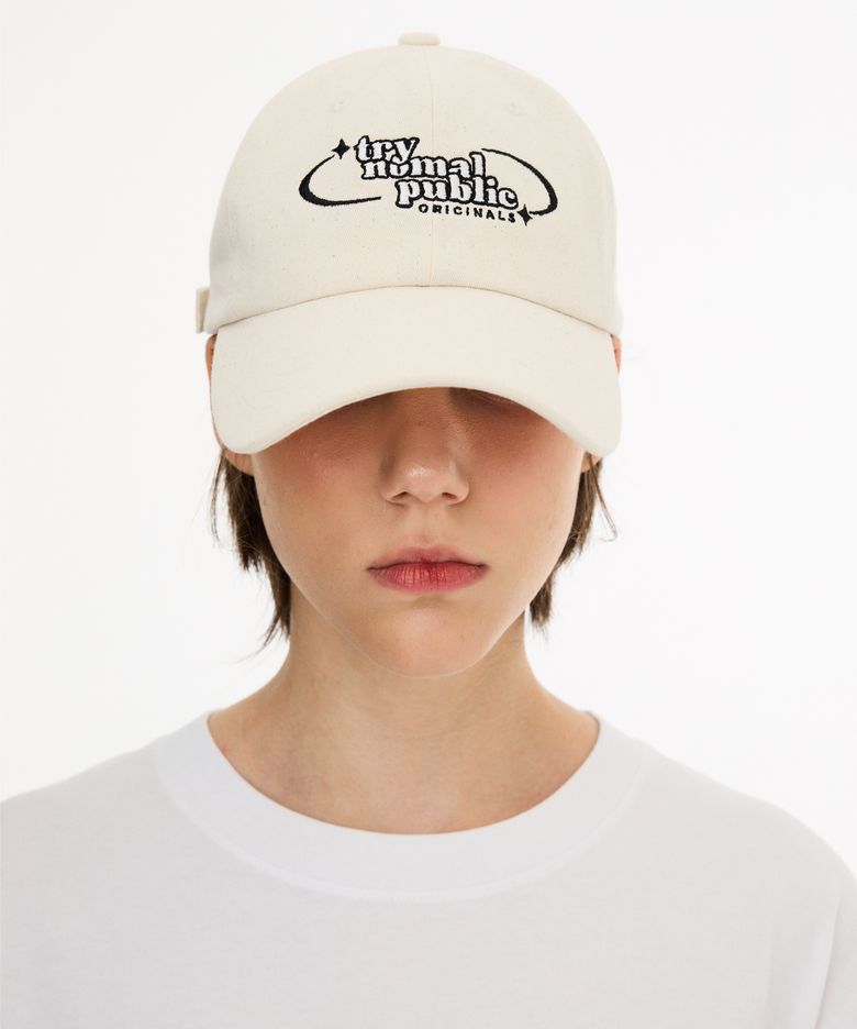 T242AACUZZT52_TRY NORMAL BALL CAP - IVORY