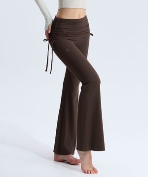 엘플렉스 Rib 셔링 오버 레이어드 부츠컷 팬츠 FW Ver