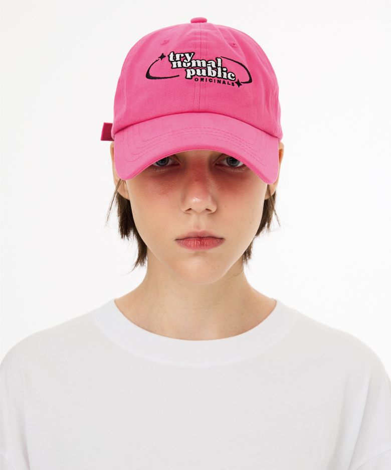 T242AACUZZT52_TRY NORMAL BALL CAP - PINK