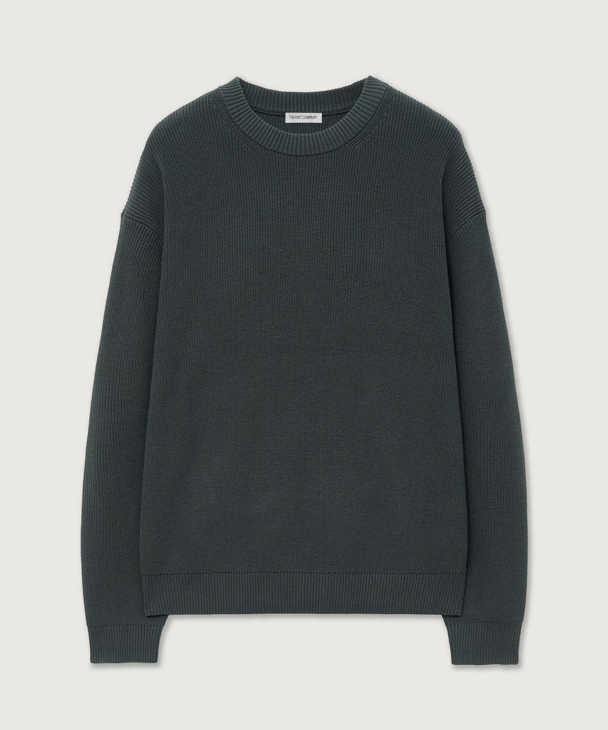 더니트컴퍼니(THEKNITCOMPANY) 마일드 코튼 리브드 니트 2color